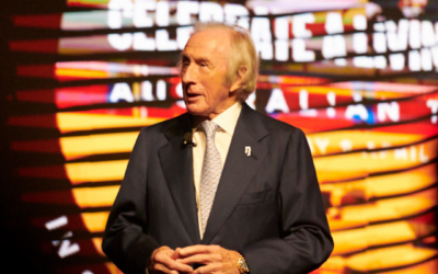 A proud night for Melbourne as Sir Jackie Stewart Races Against Dementia.